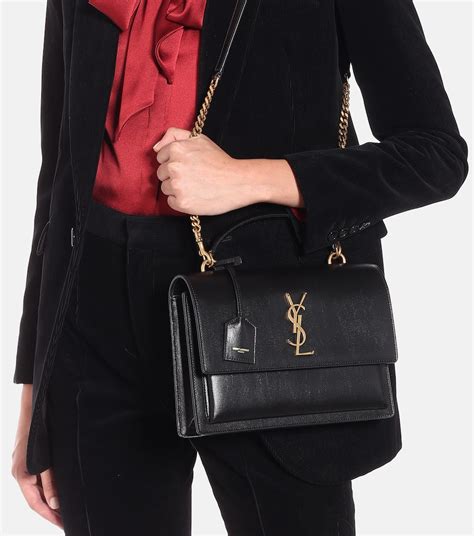 ysl sunset bag medium grey|yves saint laurent sunset medium.